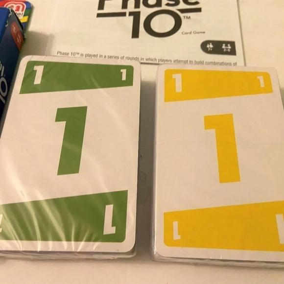 2019 Phase 10 Card Game Mattel New Open Box With Instructions - Picture 5 of 8